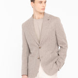 Giacca resca lino cotone 44 / BEIGE