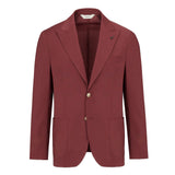 Giacca sfoderata fresco di lana stretch 44 / ROSSO