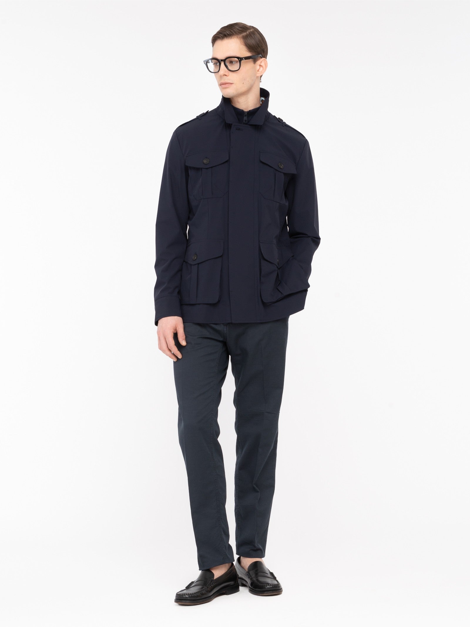 Field jacket tecnica 44 / BLU