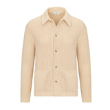 Bomber in maglia misto cotone 44 / BEIGE