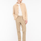 Bomber in maglia misto cotone 44 / BEIGE