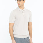 Polo in maglia jersey di cotone 3XL / BEIGE
