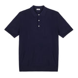 Polo in maglia jersey di cotone 3XL / BLU