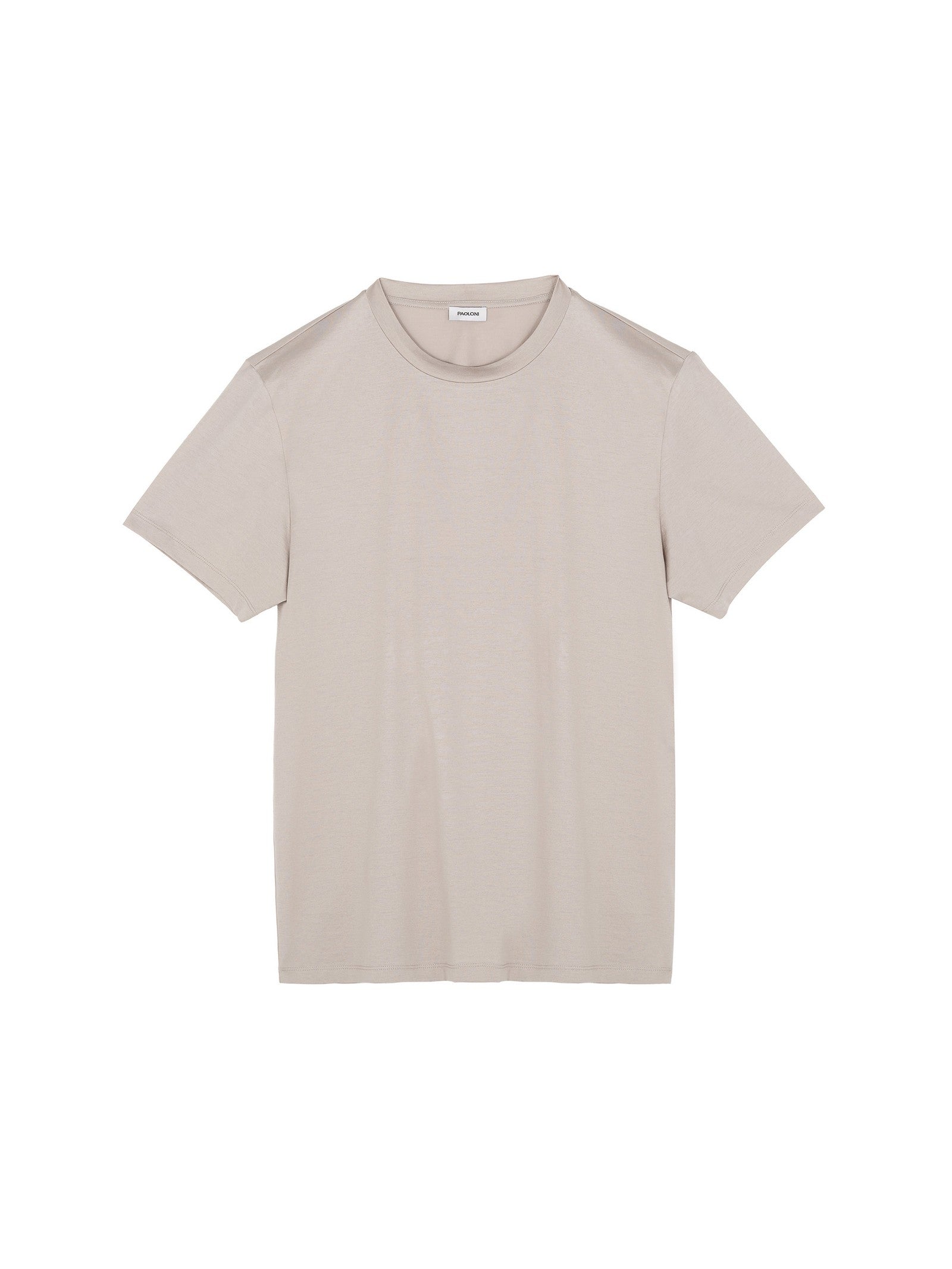 T-shirt jersey di cotone 3XL / BEIGE