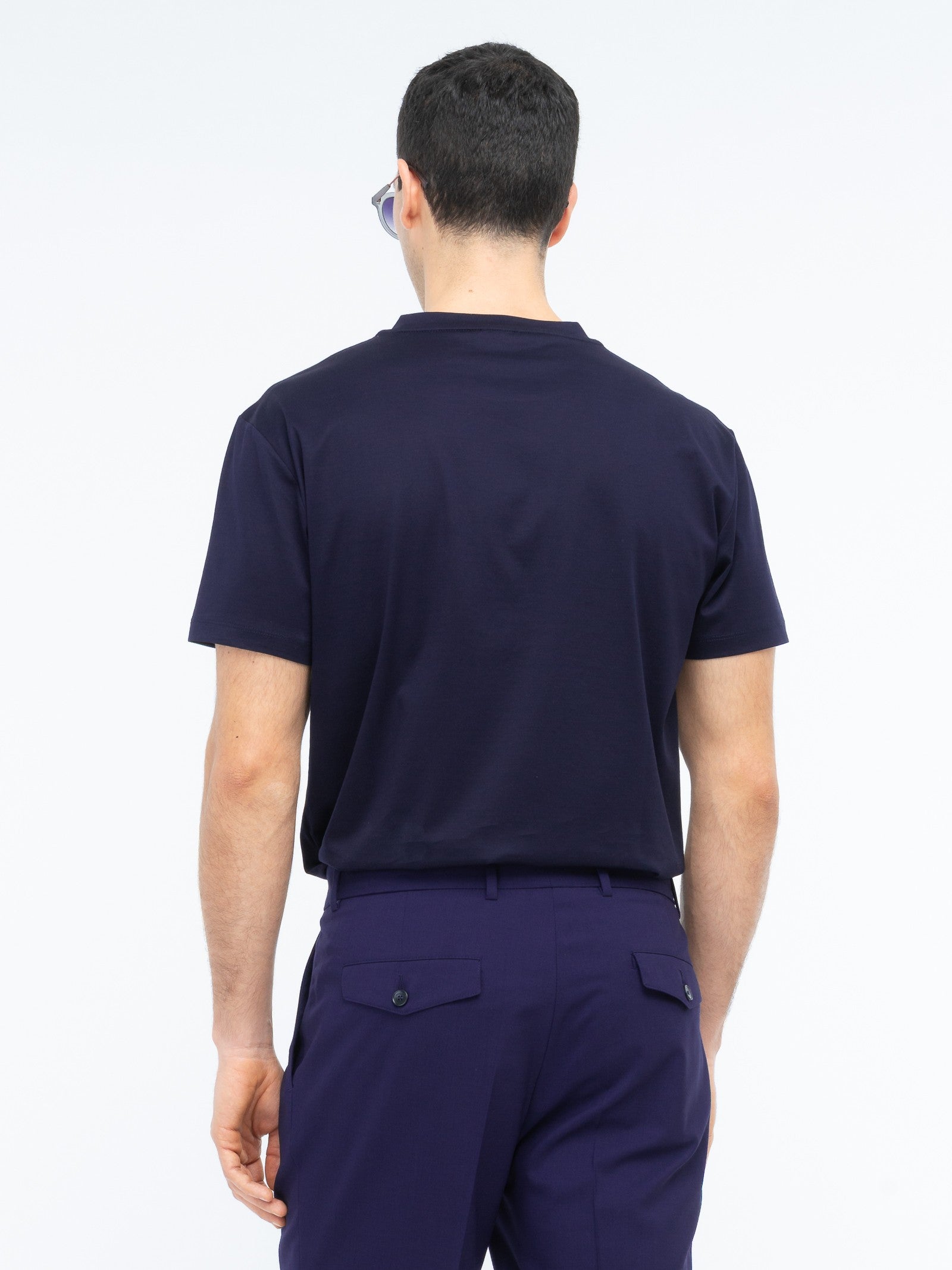 T-shirt jersey di cotone 3XL / BLU