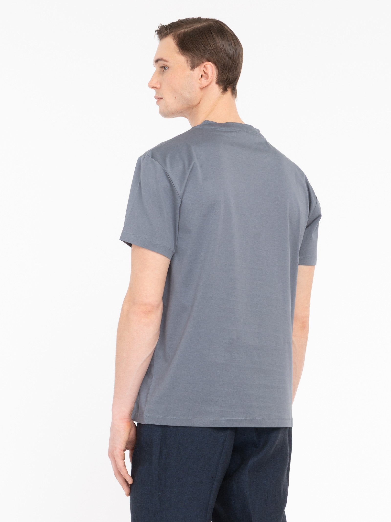 T-shirt jersey di cotone 3XL / GRIGIO