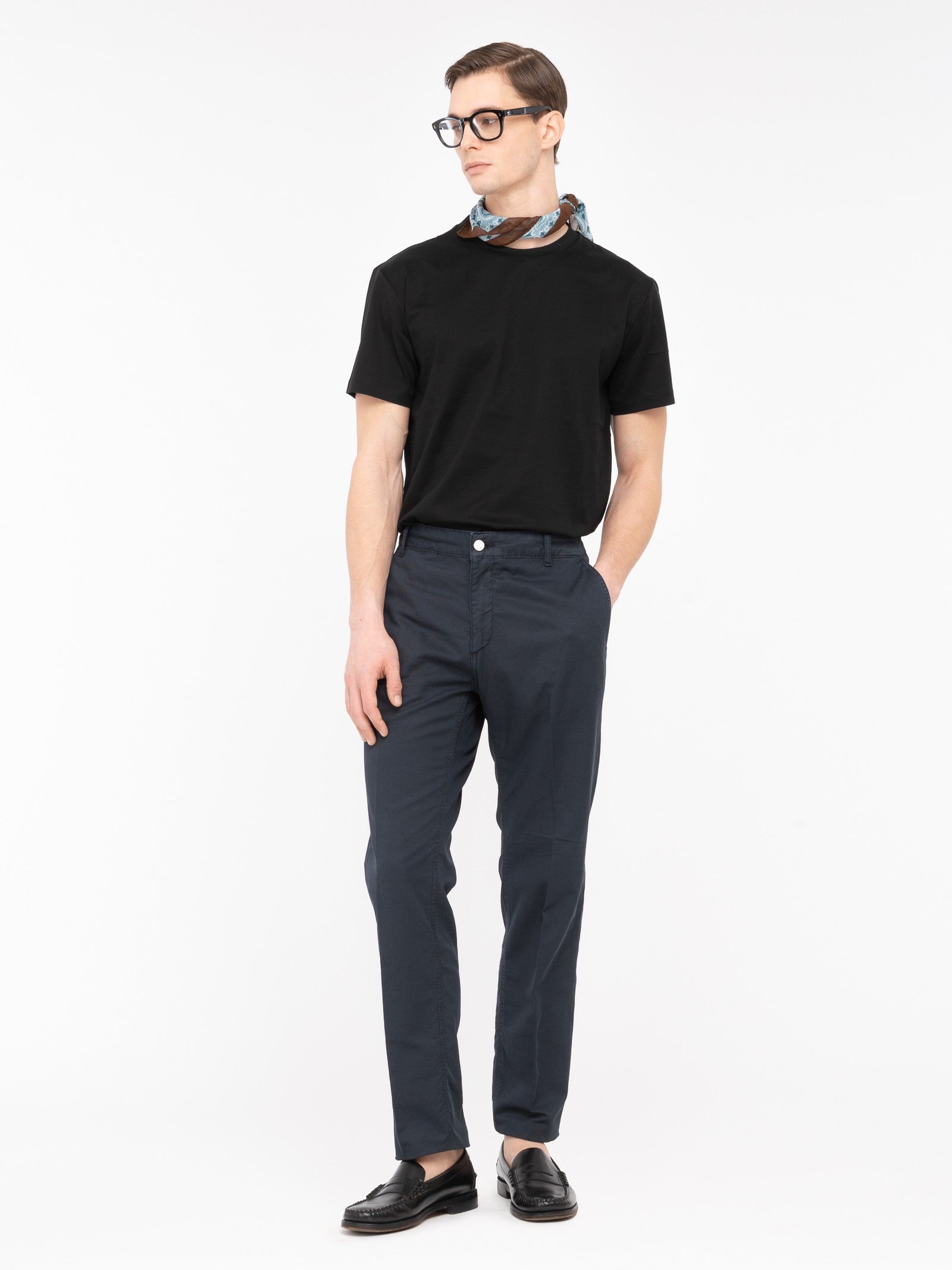 T-shirt jersey di cotone 3XL / NERO