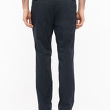 Pantalone slim gabardina di cotone stretch 44 / BLU