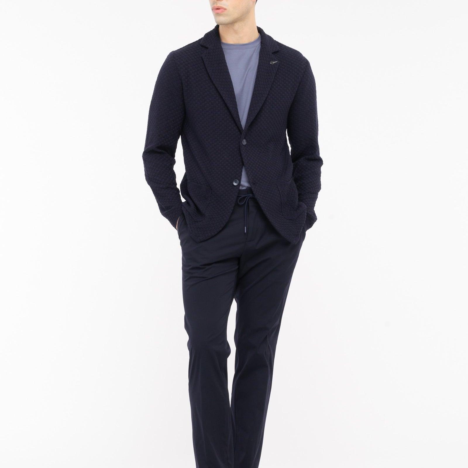 Pantalone jogging tecnico 44 / BLU