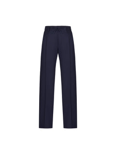 Pantalone jogging fresco di lana stretch 44 / BLU