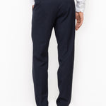 Pantalone jogging fresco di lana stretch 44 / BLU