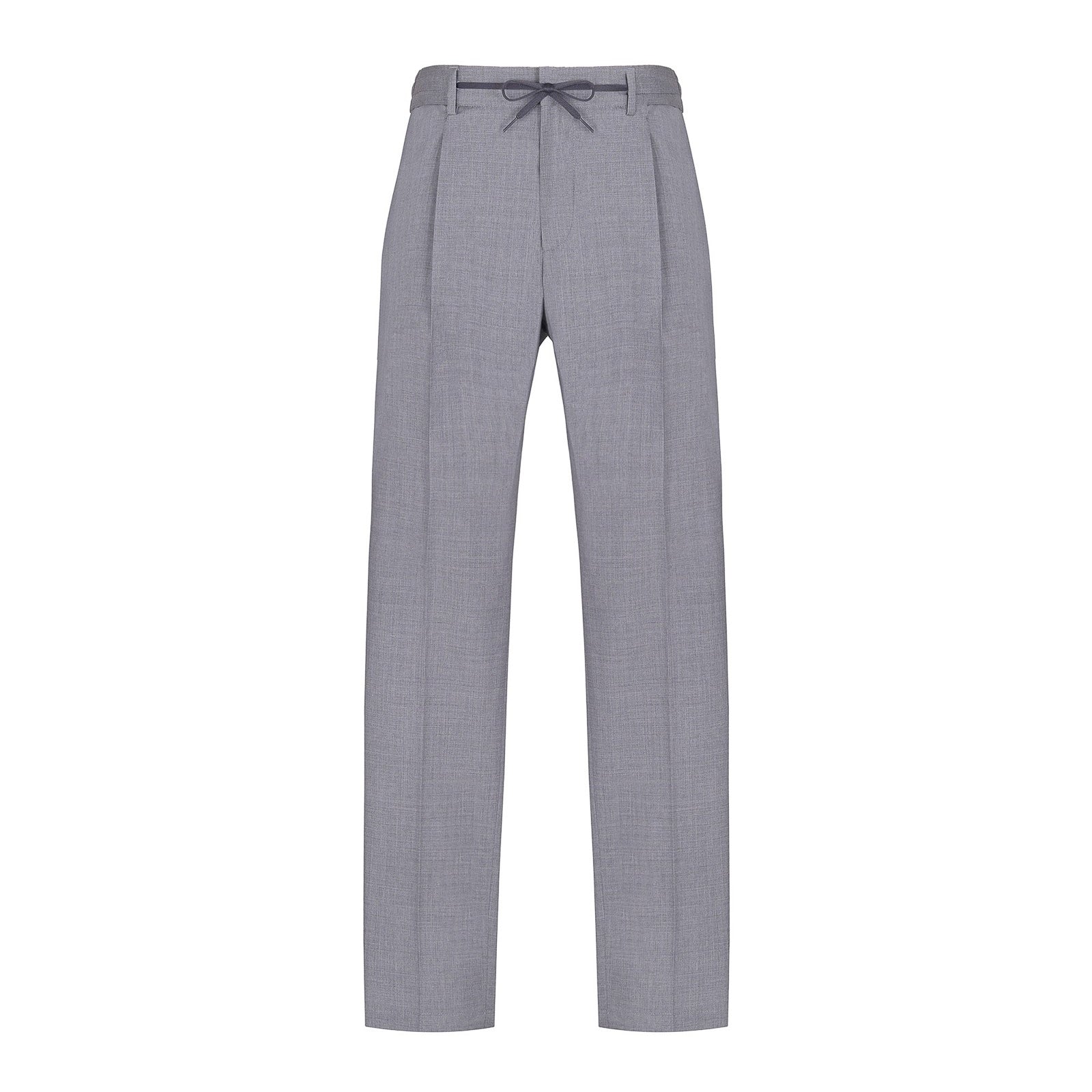 Pantalone jogging fresco di lana stretch 44 / GRIGIO