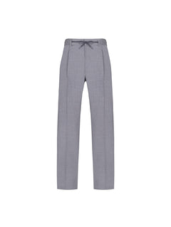 Pantalone jogging fresco di lana stretch 44 / GRIGIO