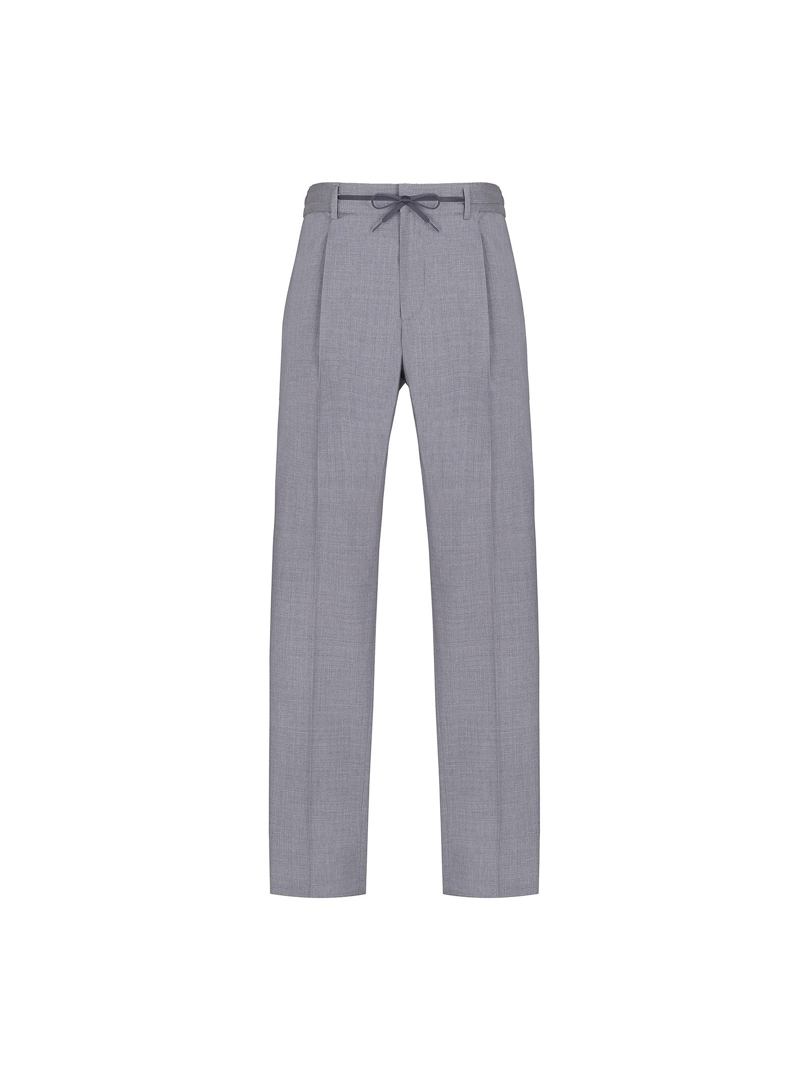 Pantalone jogging fresco di lana stretch 44 / GRIGIO
