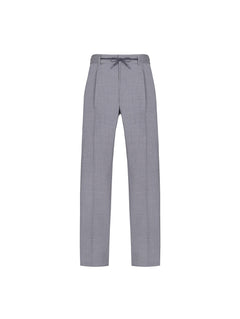 Pantalone jogging fresco di lana stretch 44 / GRIGIO