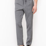 Pantalone jogging fresco di lana stretch 44 / GRIGIO