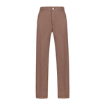 Pantalone chino twill misto cotone stretch 44 / MARRONE