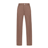 Pantalone chino twill misto cotone stretch 44 / MARRONE