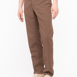 Pantalone chino twill misto cotone stretch 44 / MARRONE