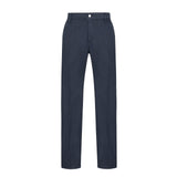 Pantalone chino twill misto cotone stretch 44 / BLU