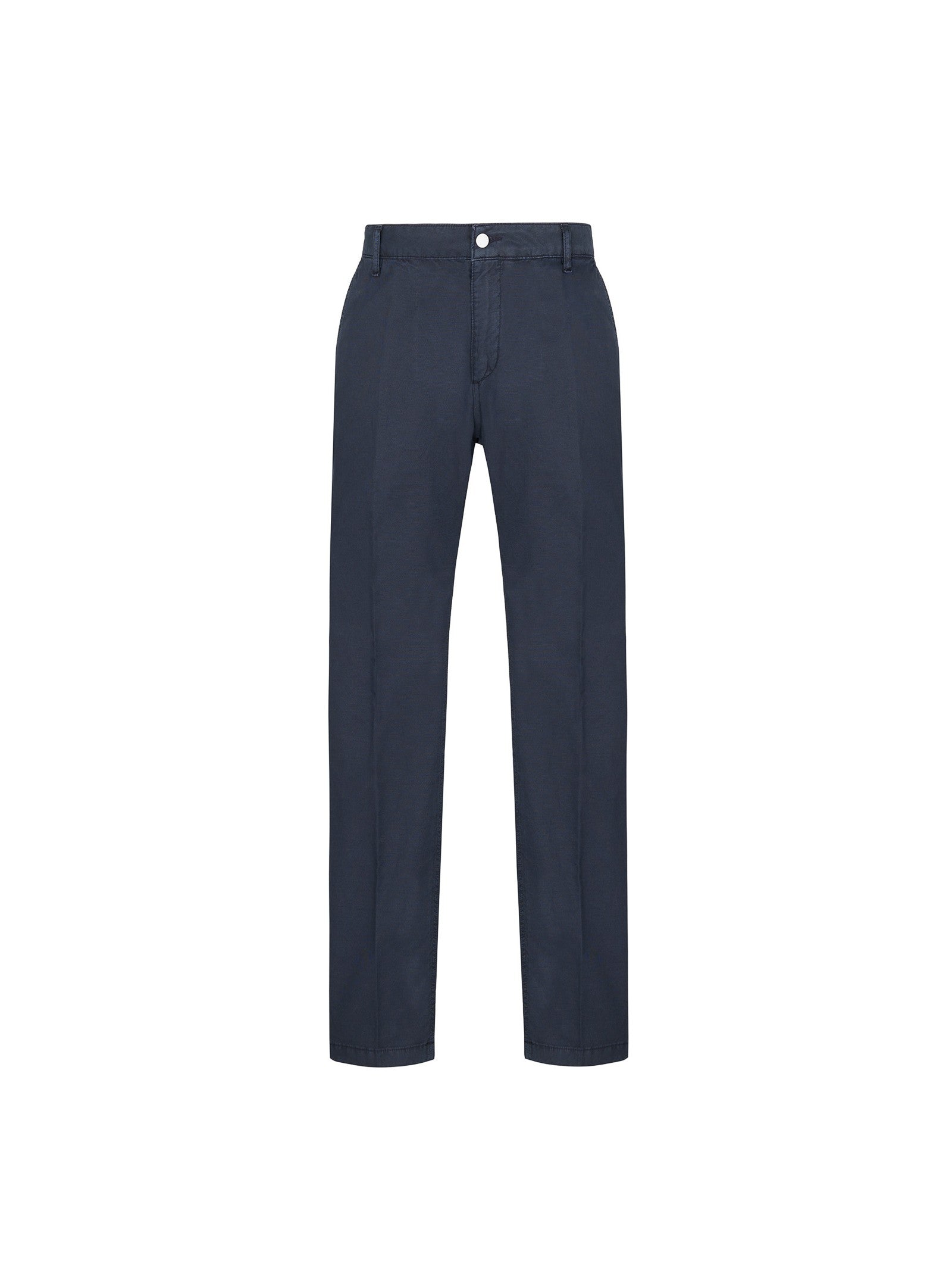 Pantalone chino twill misto cotone stretch 44 / BLU