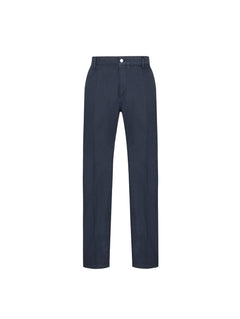 Pantalone chino twill misto cotone stretch 44 / BLU