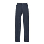 Pantalone chino twill misto cotone stretch 44 / BLU