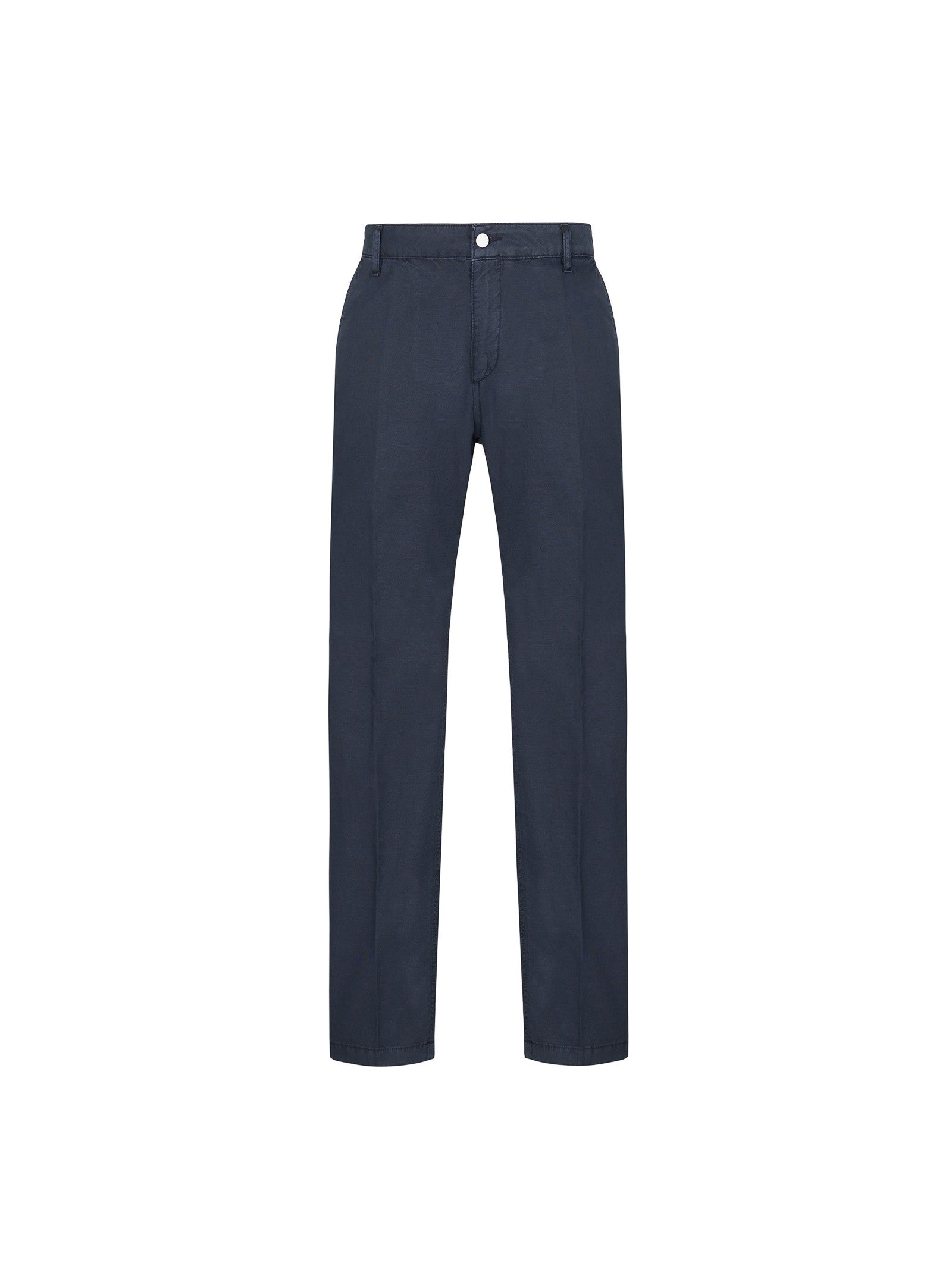Pantalone chino twill misto cotone stretch 44 / BLU