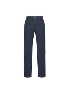 Pantalone chino twill misto cotone stretch 44 / BLU