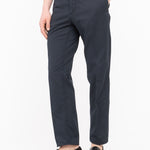 Pantalone chino twill misto cotone stretch 44 / BLU