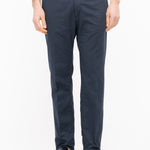 Pantalone chino twill misto cotone stretch 44 / BLU