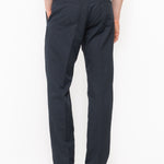 Pantalone chino twill misto cotone stretch 44 / BLU