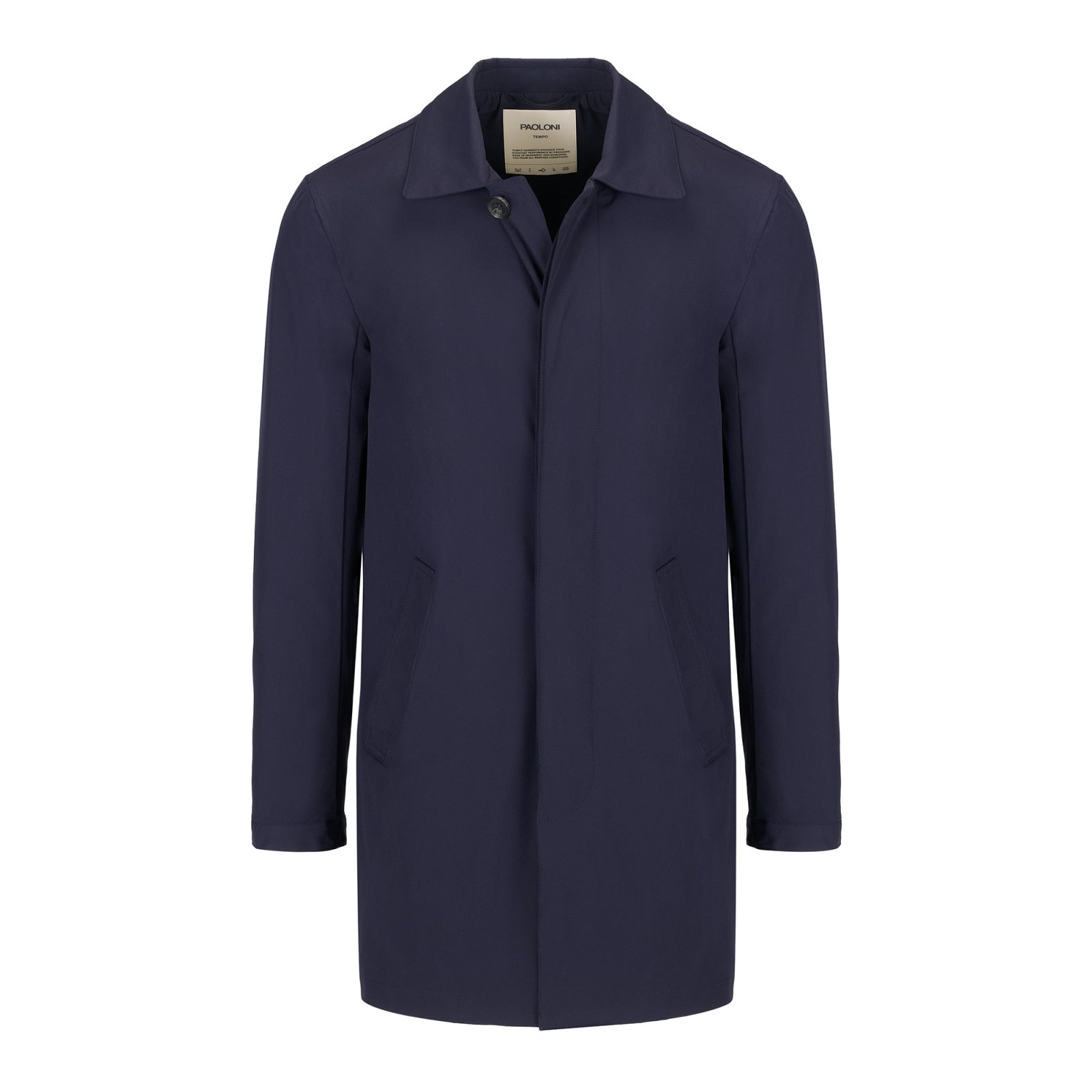 Trench coat tecnico 44 / BLU