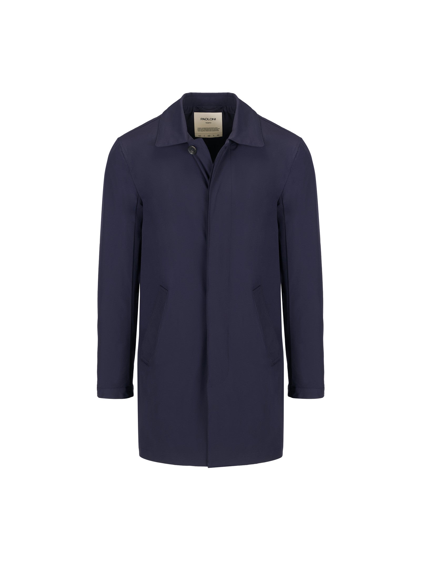 Trench coat tecnico 44 / BLU