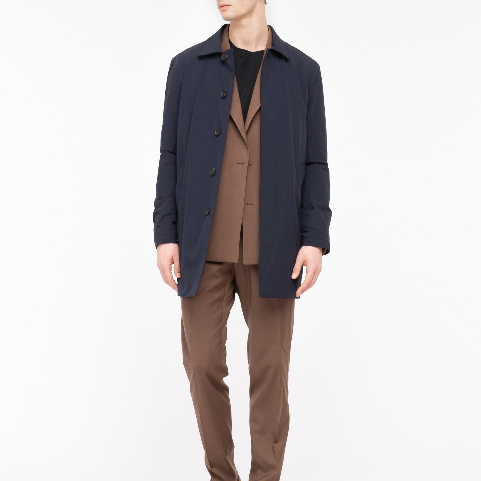 Trench coat tecnico 44 / BLU