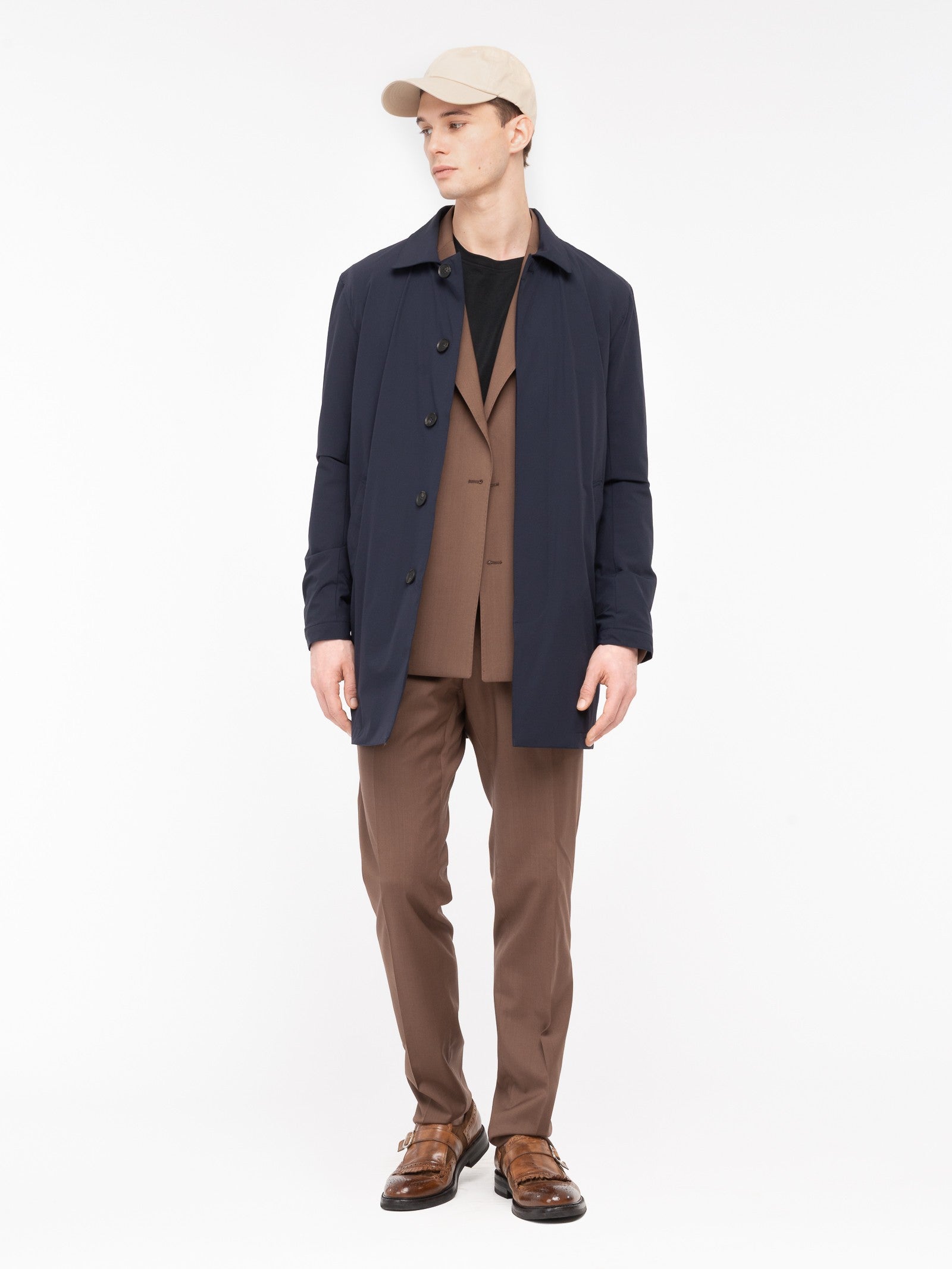 Trench coat tecnico 44 / BLU