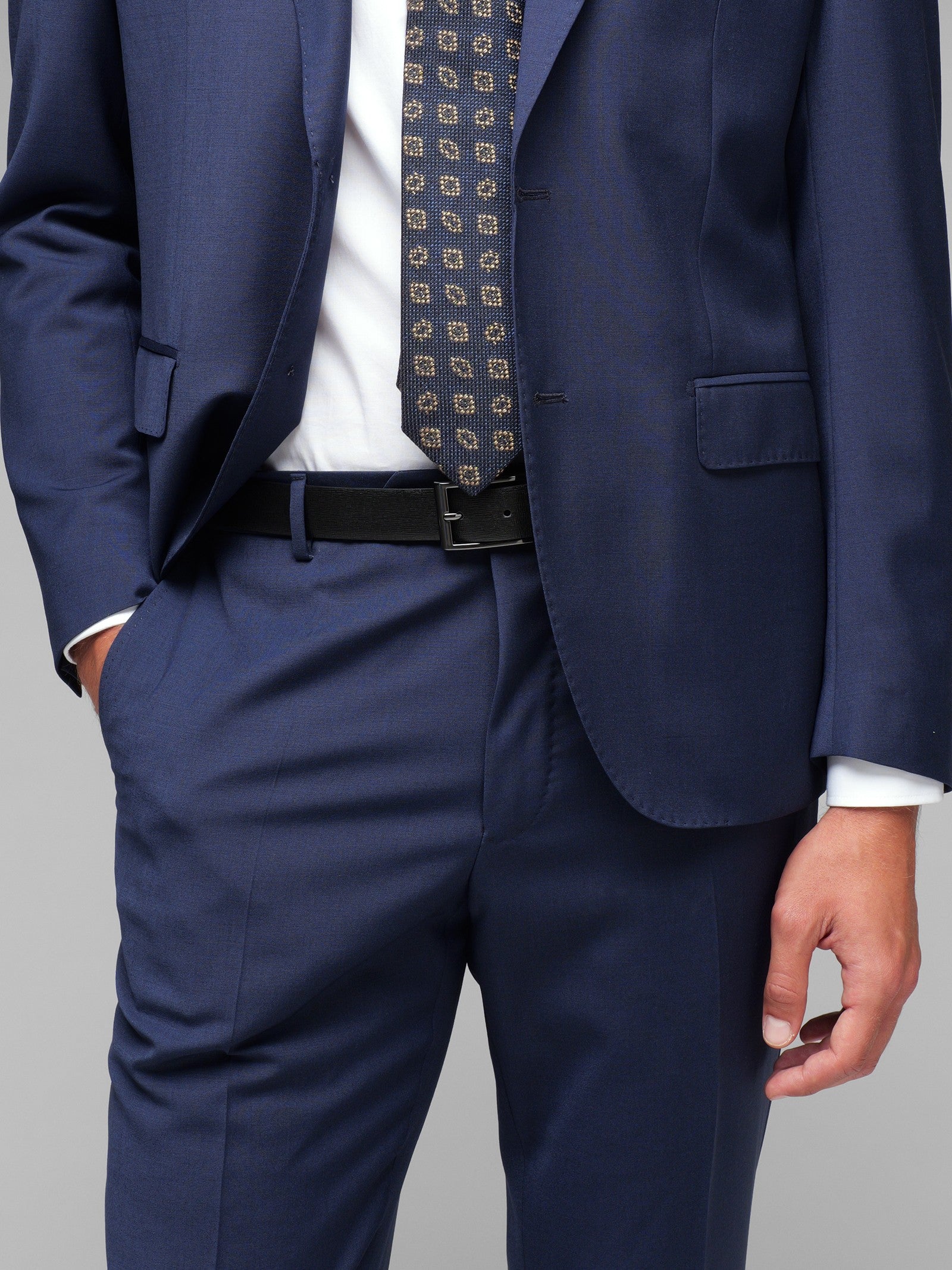 Abito in lana stretch 44 / BLU