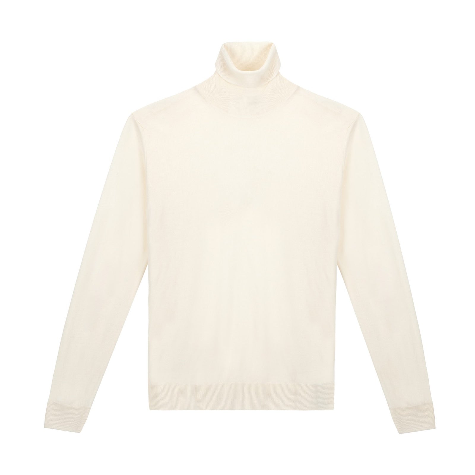 Dolcevita rasato pura lana merinos 3XL / BIANCO