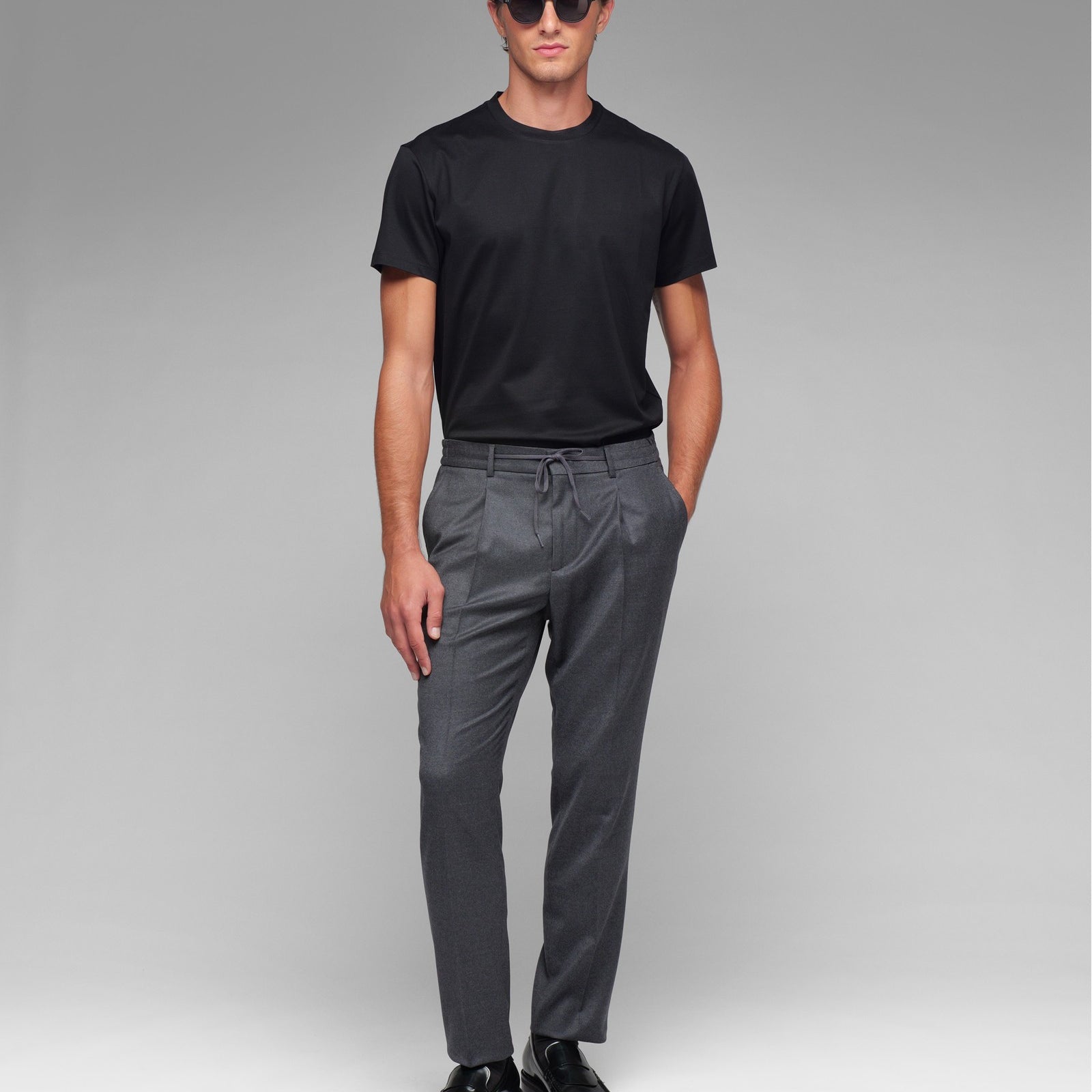 T-shirt jersey di cotone 3XL / NERO