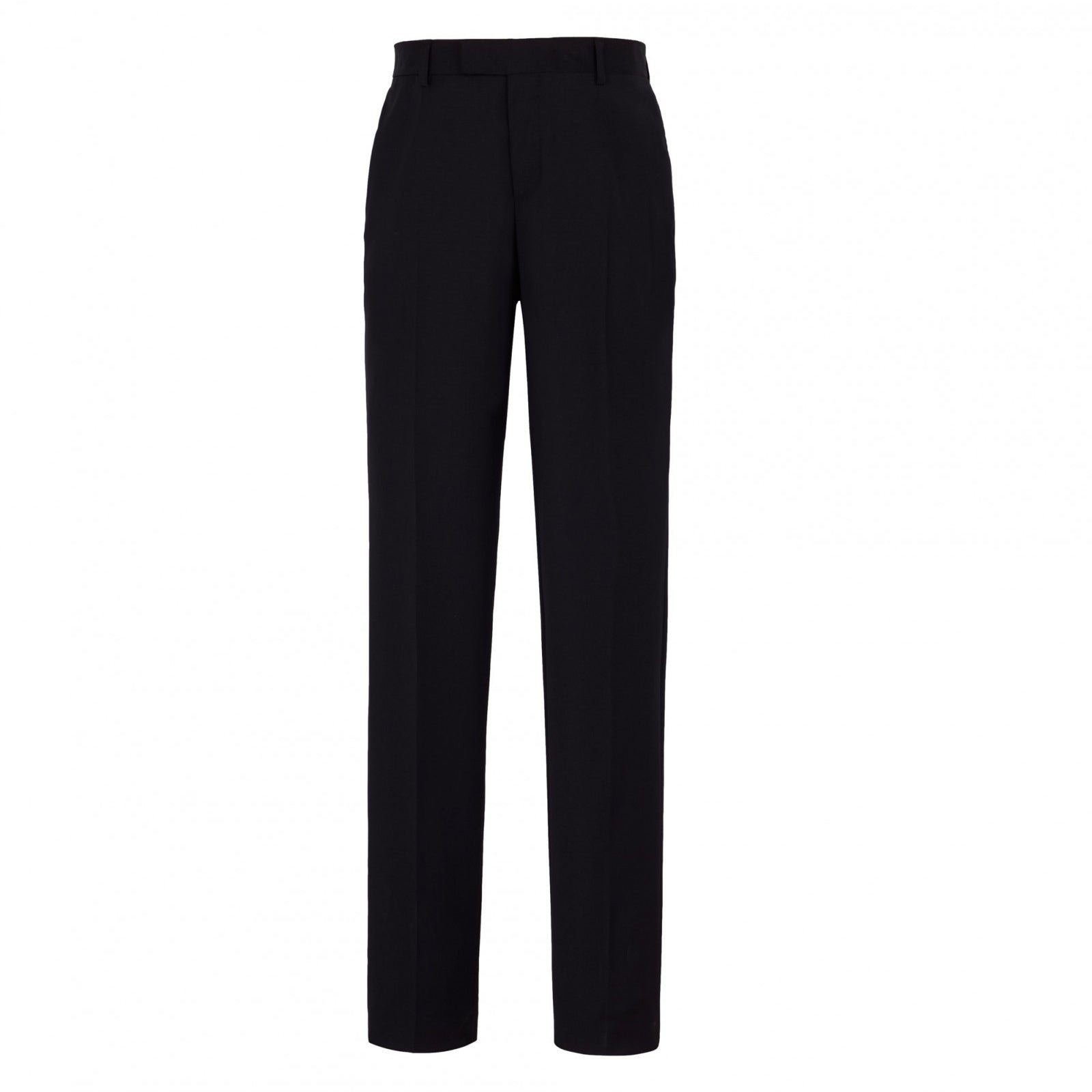 Pantalone slim in lana stretch 44 / NERO