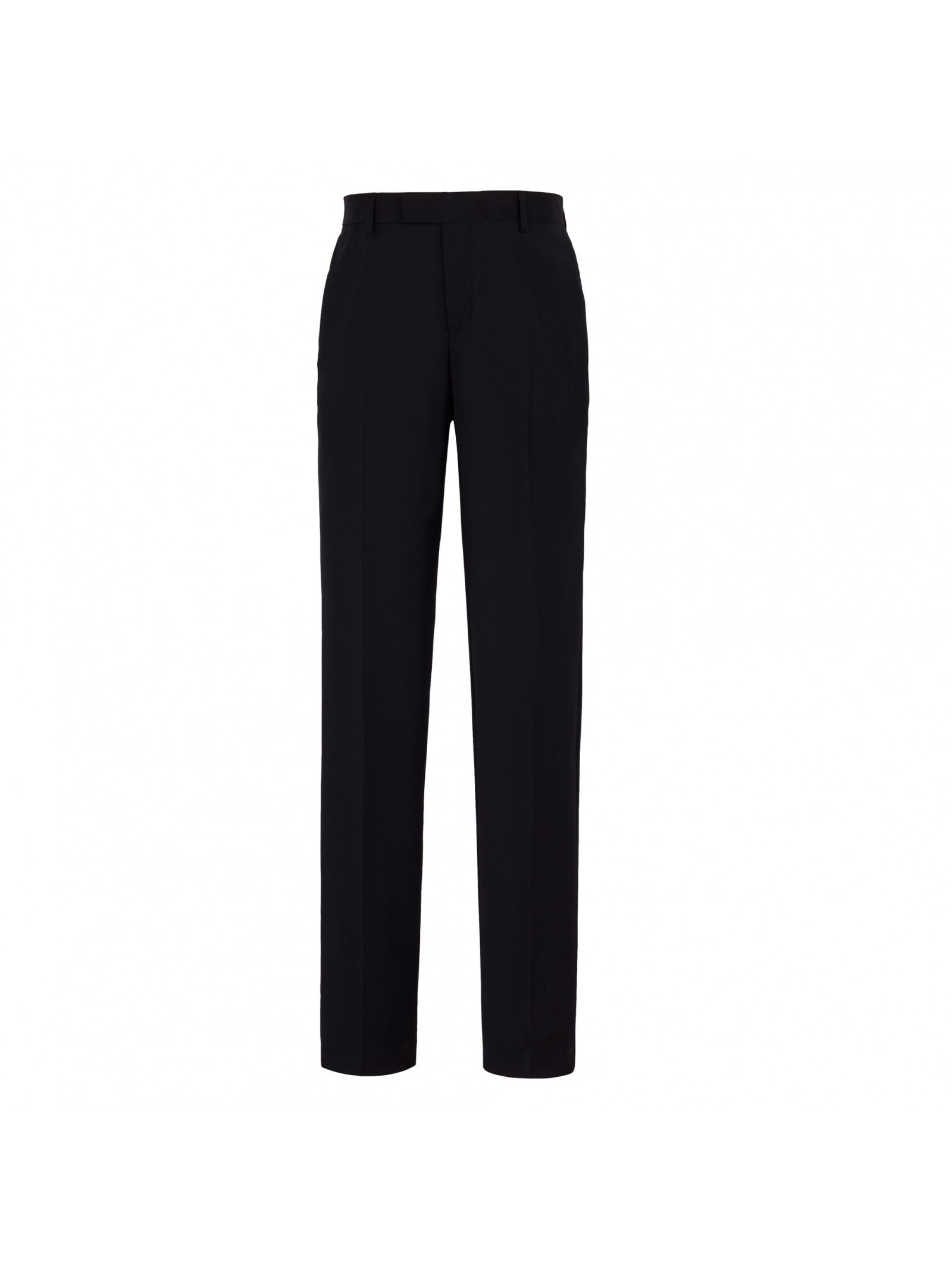 Pantalone slim in lana stretch 44 / NERO