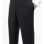 Pantalone slim in lana stretch 44 / NERO