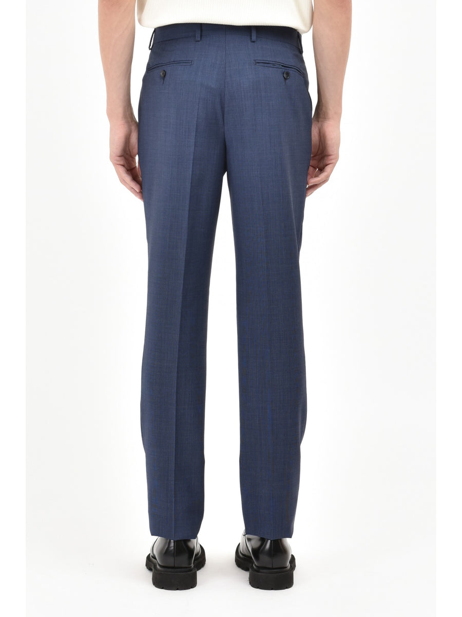Abito slim in lana super soft 44 / AZZURRO