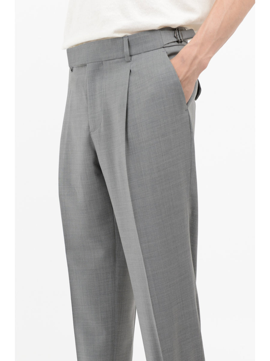 Pantalone in lana natural stretch B-dynamic 44 / GRIGIO